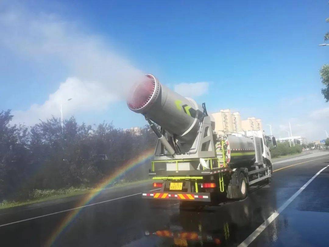 城市清洁的现代卫士 雾炮车的环保与降尘使命
