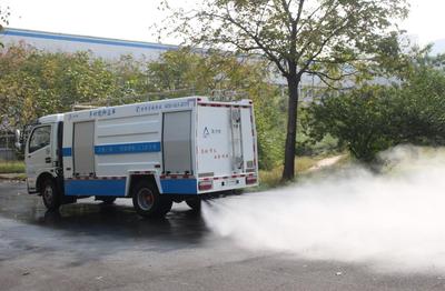 海力特清水雾多功能抑尘车 引领高效环保的雾炮技术革新